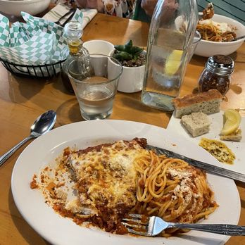 Sapori Italian Roots signature dishes Cacio e PepeTagliatelle BologneseCarbonaraTiramisu
